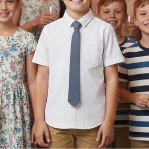 Sovereign Code Boys Blue and White Shirt